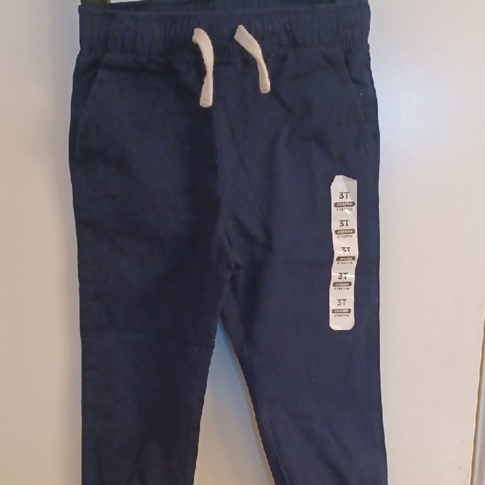 Navy Blue Kids Jogger Pants